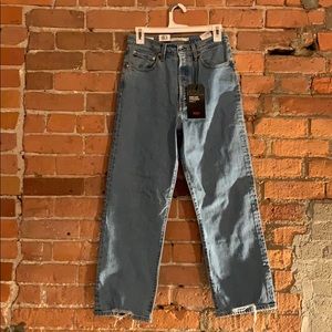 Levi’s ribcage straight leg jeans